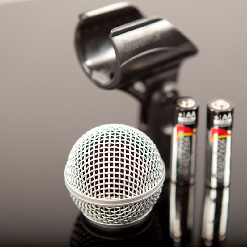 Abbildung von Mikrofon-Zubehör