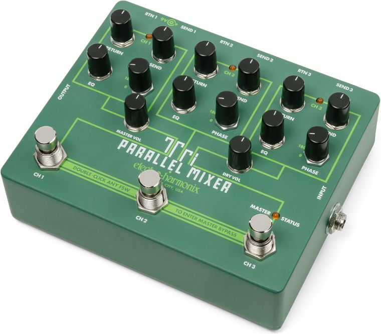 Electro Harmonix Tri Parallel Mixer Effects Loop Mixer/Switcher 
