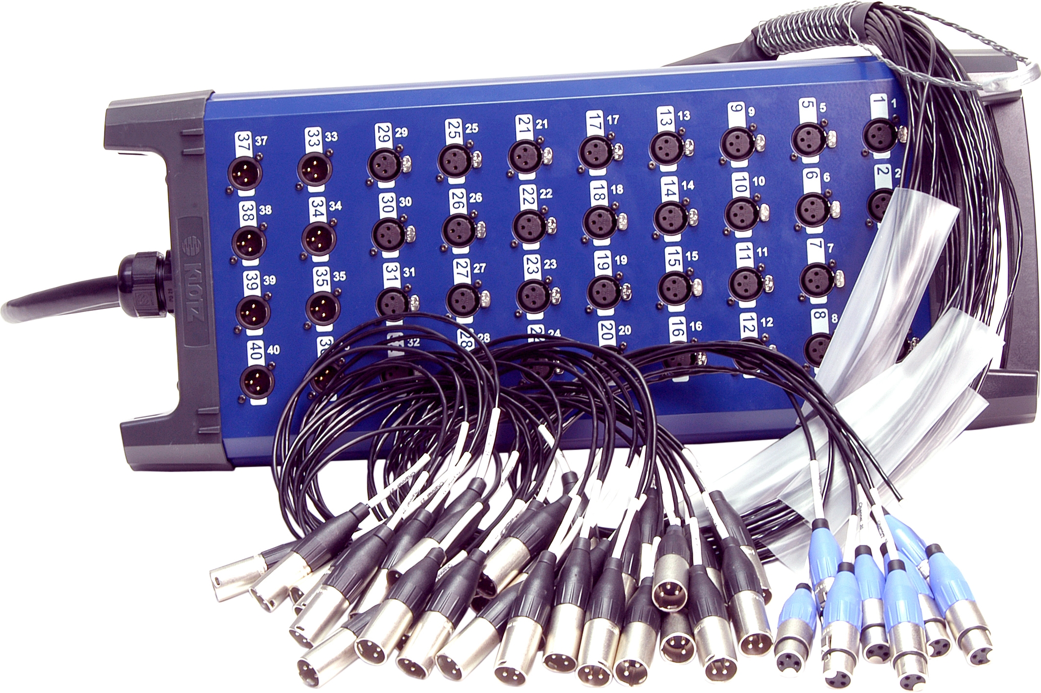 Klotz TrueLINK TL2U328X40 32/8 Multicore 40 m - Einzelm., Neutrik gold