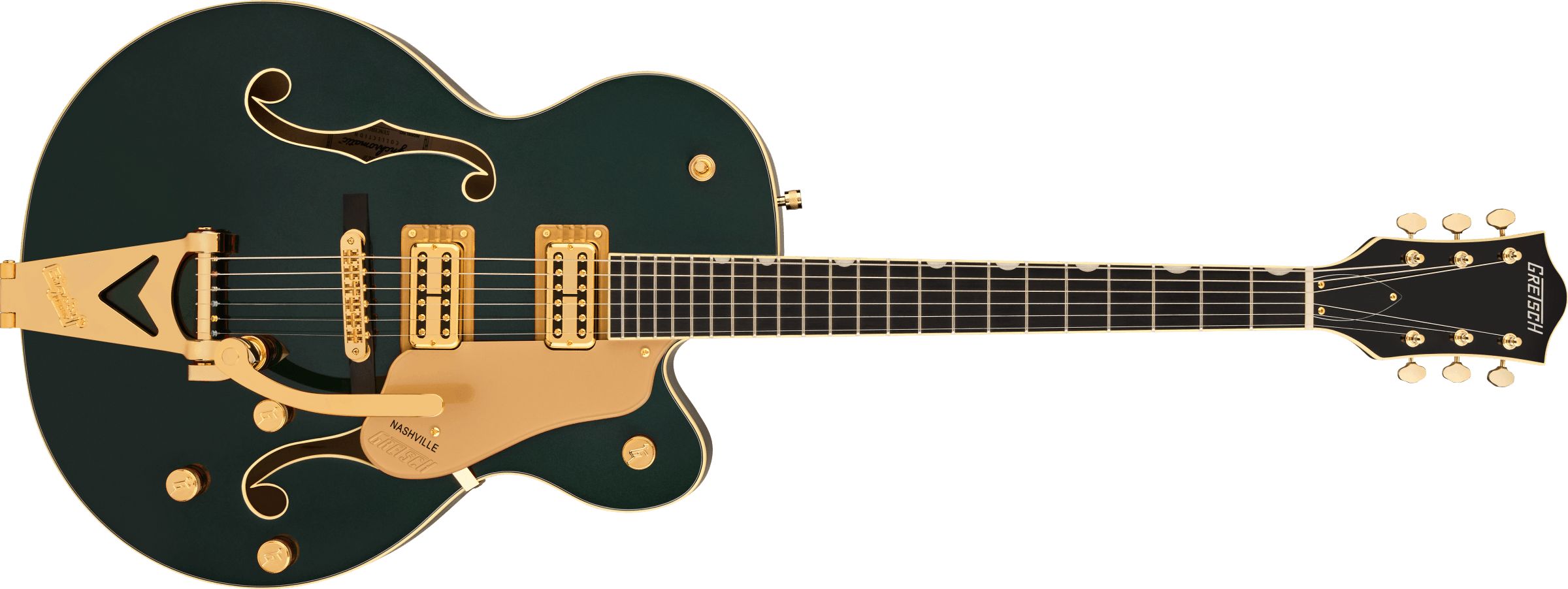 Gretsch Synchromatic Nashville Hollow Body Single-Cut Bigsby Cadillac Green