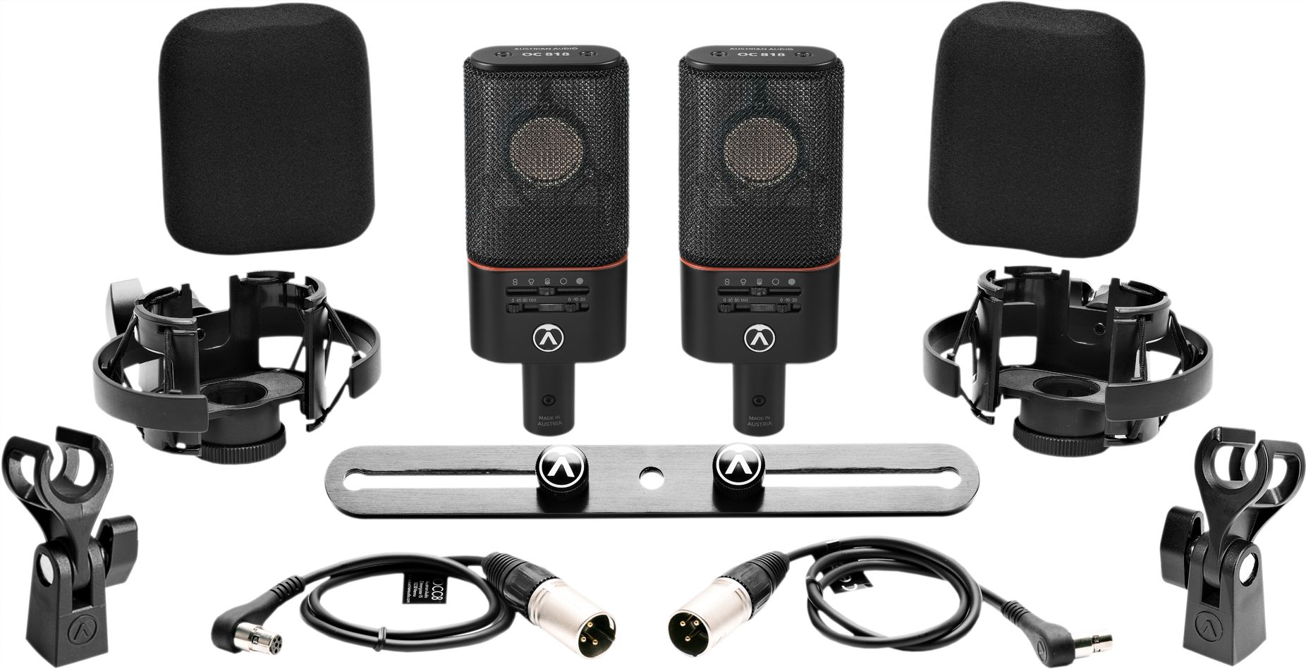 Austrian Audio OC818 Black Dual Set Plus