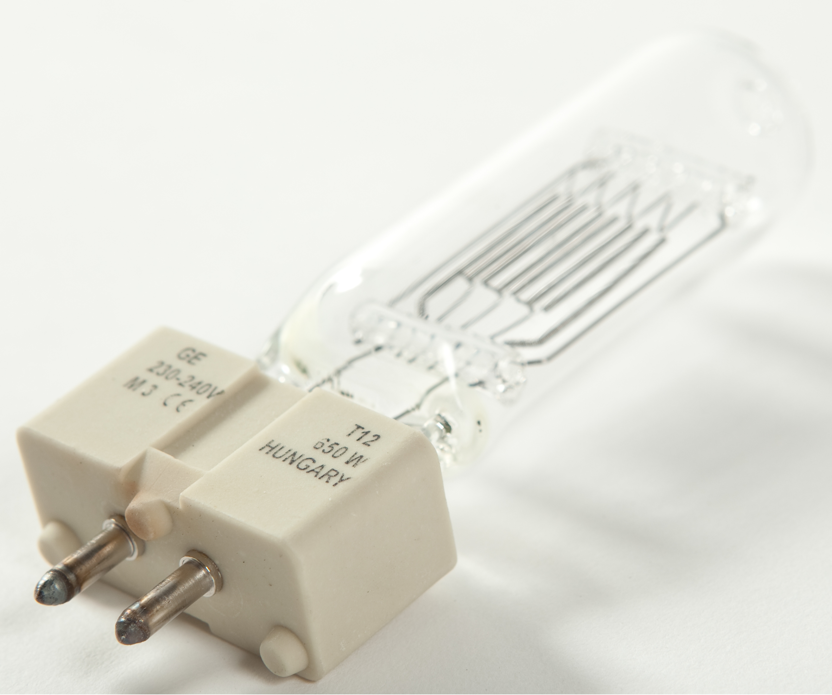 Lampe  650W 230V GX9.5 T12 750h GE