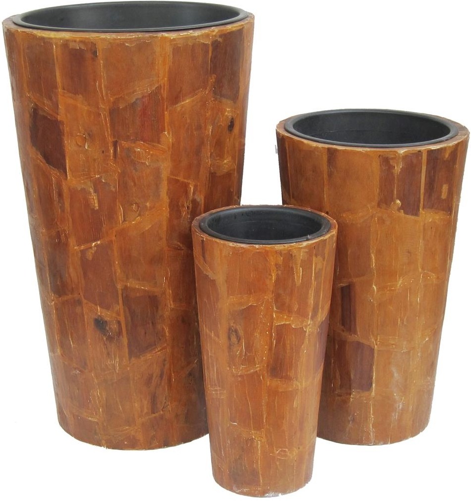Europalms Dekotopf-Set "AFRICA" 74/54/44cm