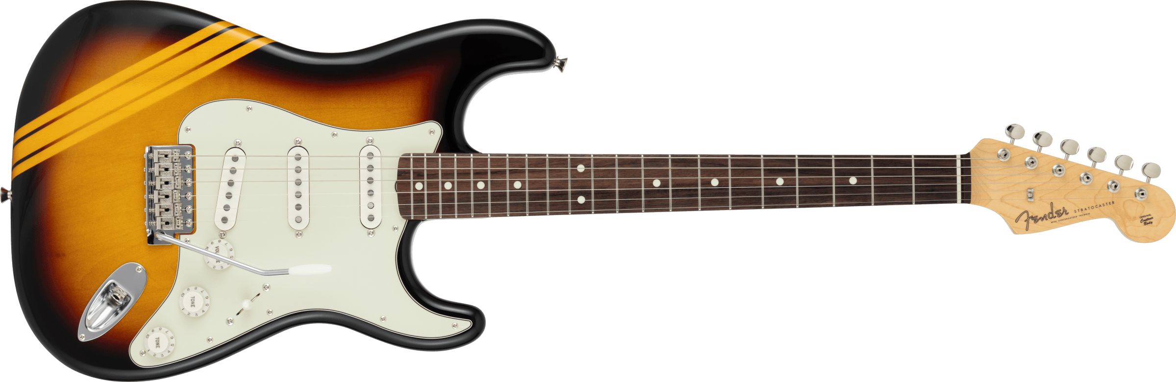 Fender Made in Japan Traditional 2025 Collection 60s Stratocaster Competition 3-Colour Sunburst