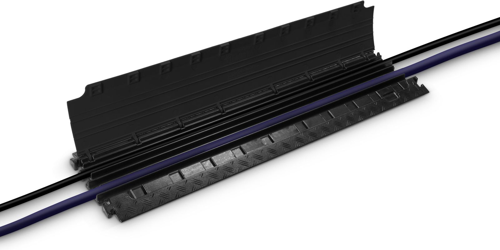 Adam Hall 85150 BLK Defender Nano Kabelbrücke mit schwarzem Deckel – Bild 5