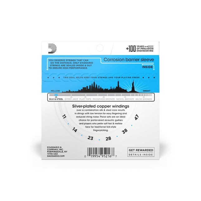 D Addario EJ 40 011-047 Silk & Steel  – Bild 2