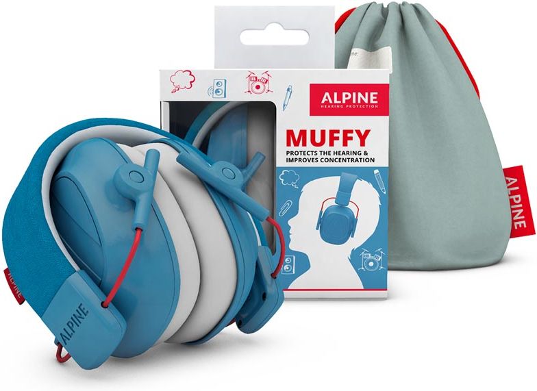 Alpine Muffy Kids Kapselgehörschutz Blue – Bild 2