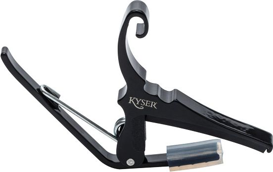 Kyser Quickchange Capo 6-string E + Westerngitarre KG6B black  Kyser Quickchange Capo 6-string E + Westerngitarre KG6B black