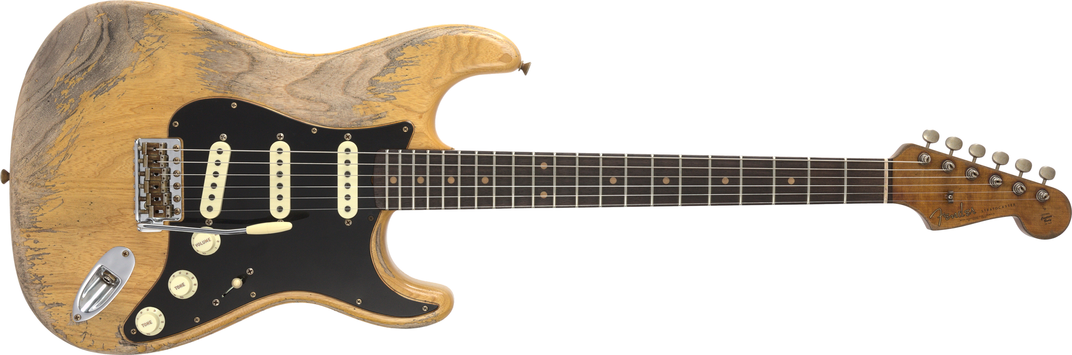 Fender Custom Shop Poblano Stratocaster Super Heavy Relic Aged Natural Limited Edition