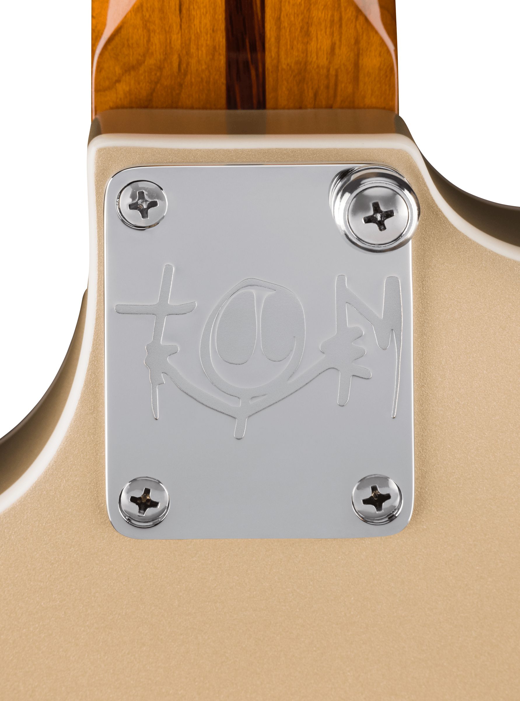 Fender Tom Delonge Starcaster Satin Shoreline Gold – Bild 7