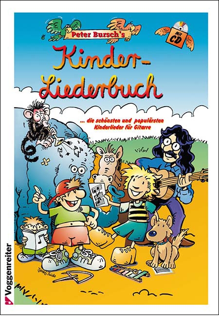 Bursch Peter  Kinderliederbuch + CD