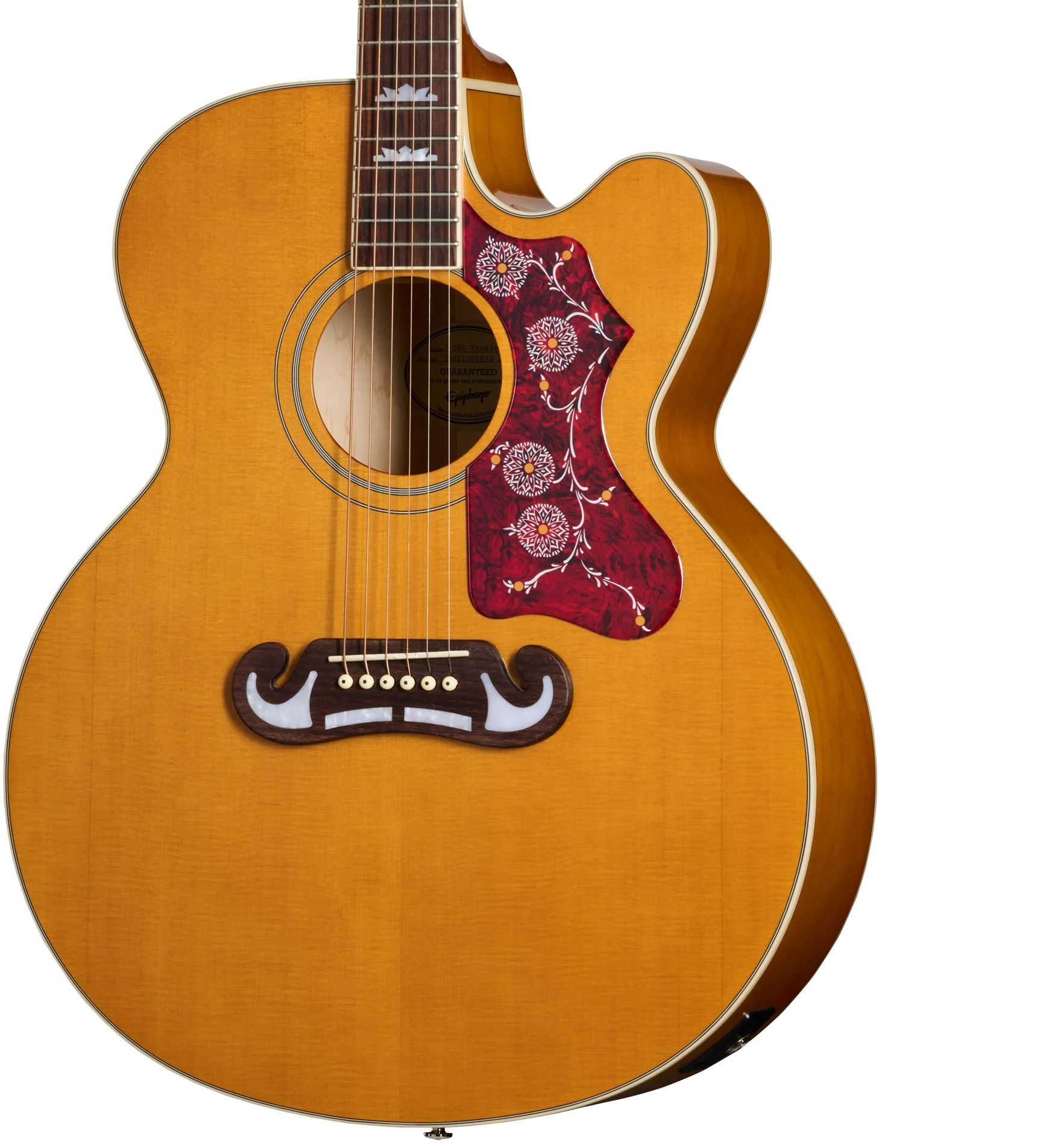 Epiphone J-200 Studio EC Natural – Bild 3
