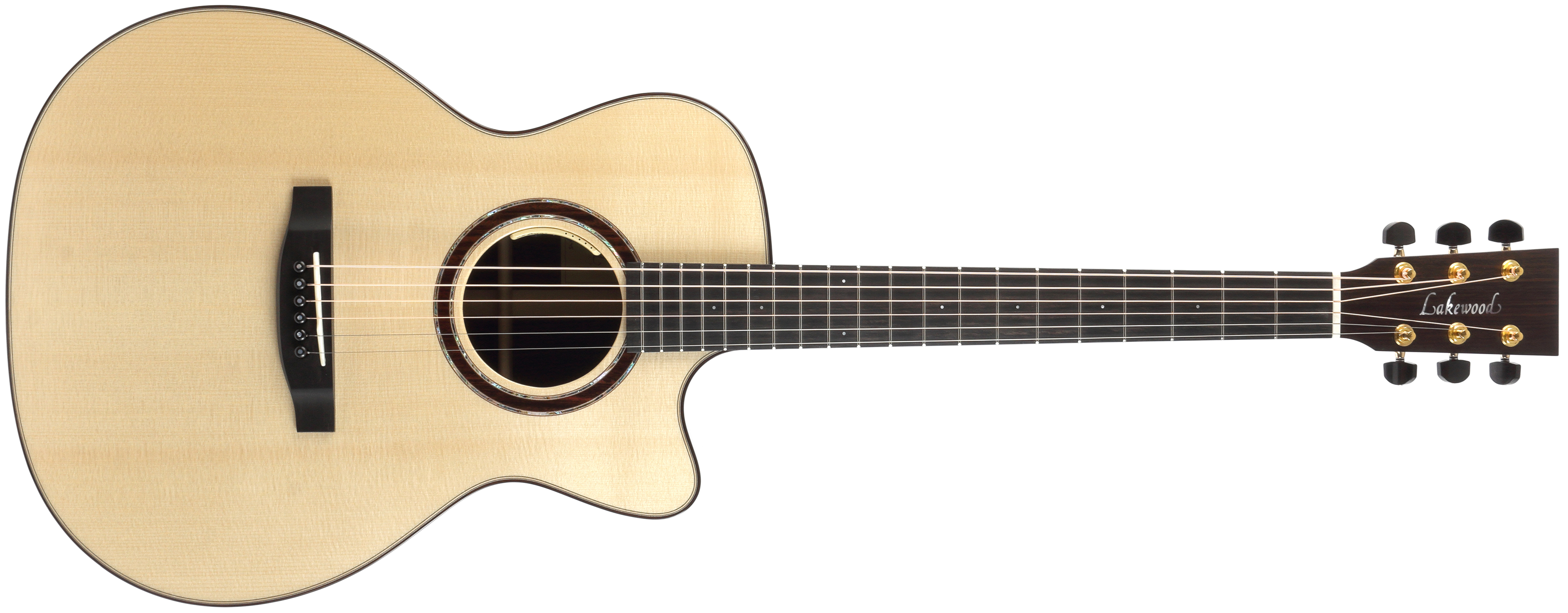 Lakewood M-32 CP Custom Dots-43er Sattelbreite