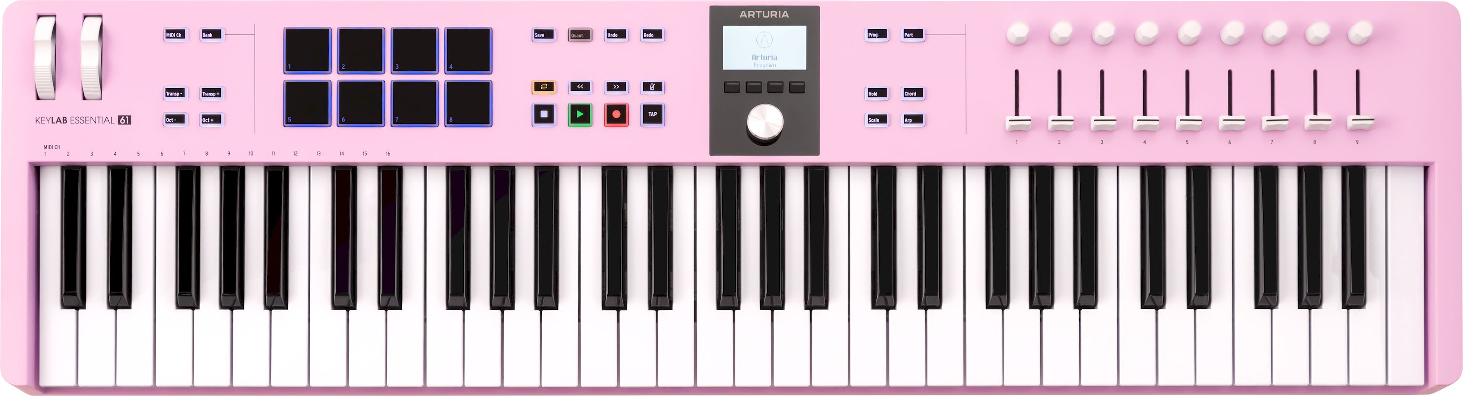 Arturia KeyLab Essential 61 MK3 Rose Quartz