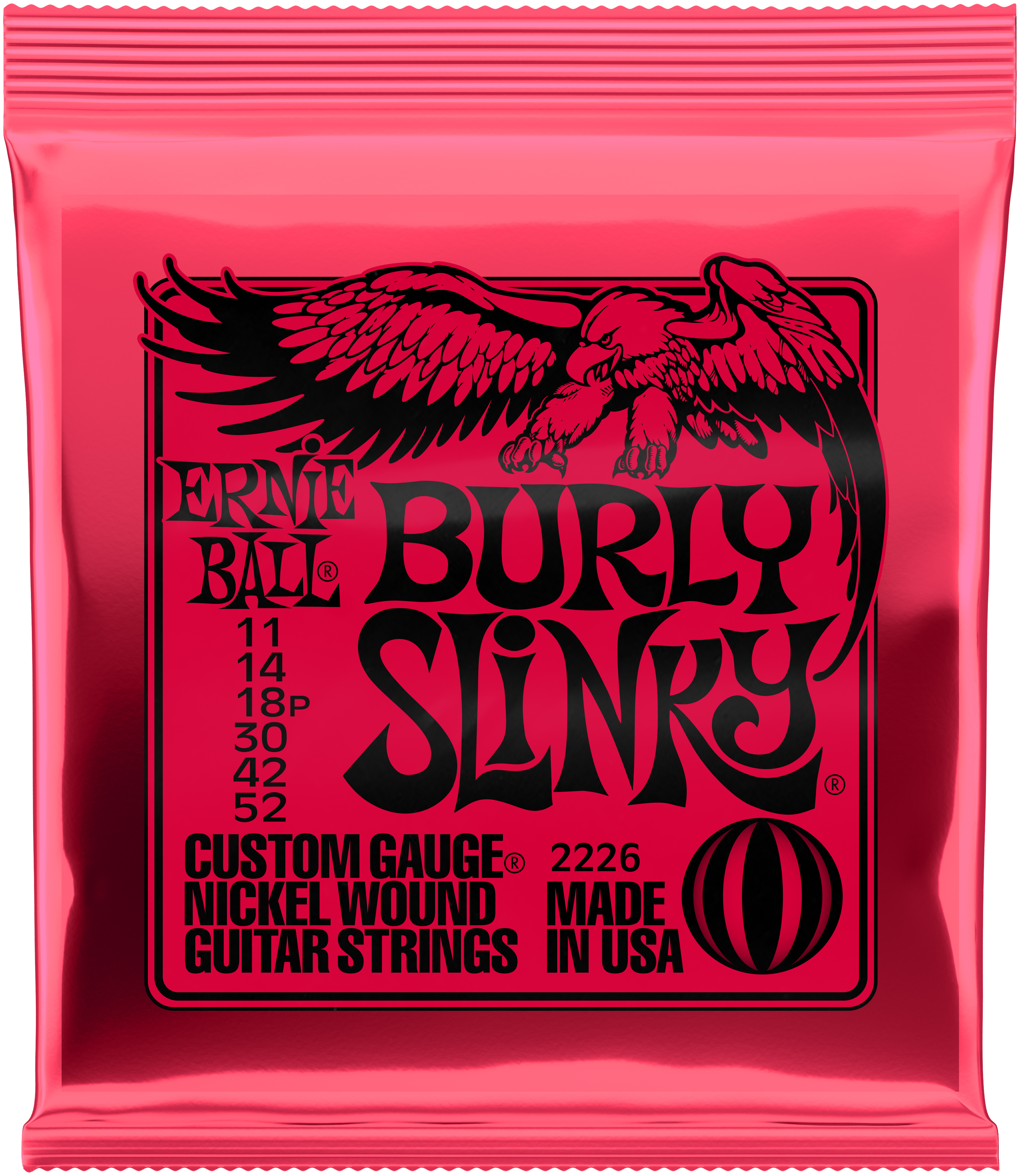 Ernie Ball 2226 Nickel Burly Slinky 011-052