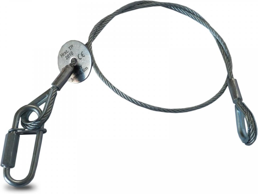 Rock Shop Sicherungsseil 60cm Ø 3mm  Rock Shop Sicherungsseil 60cm Ø 3mm