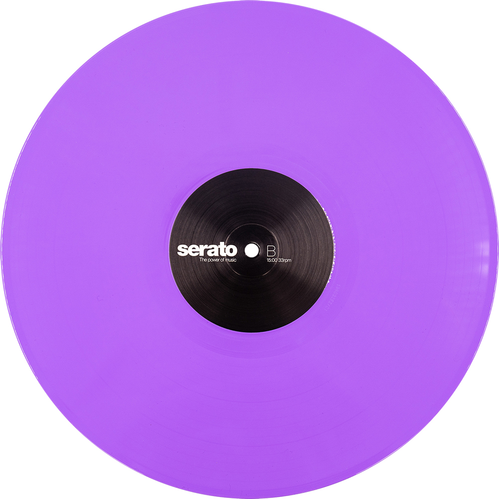 Serato 2x12“ Neon violet Control Vinyl – Bild 5