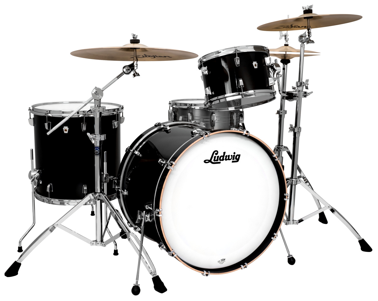 Ludwig NeuSonic 3-tlg. Shell Set Black Cortex