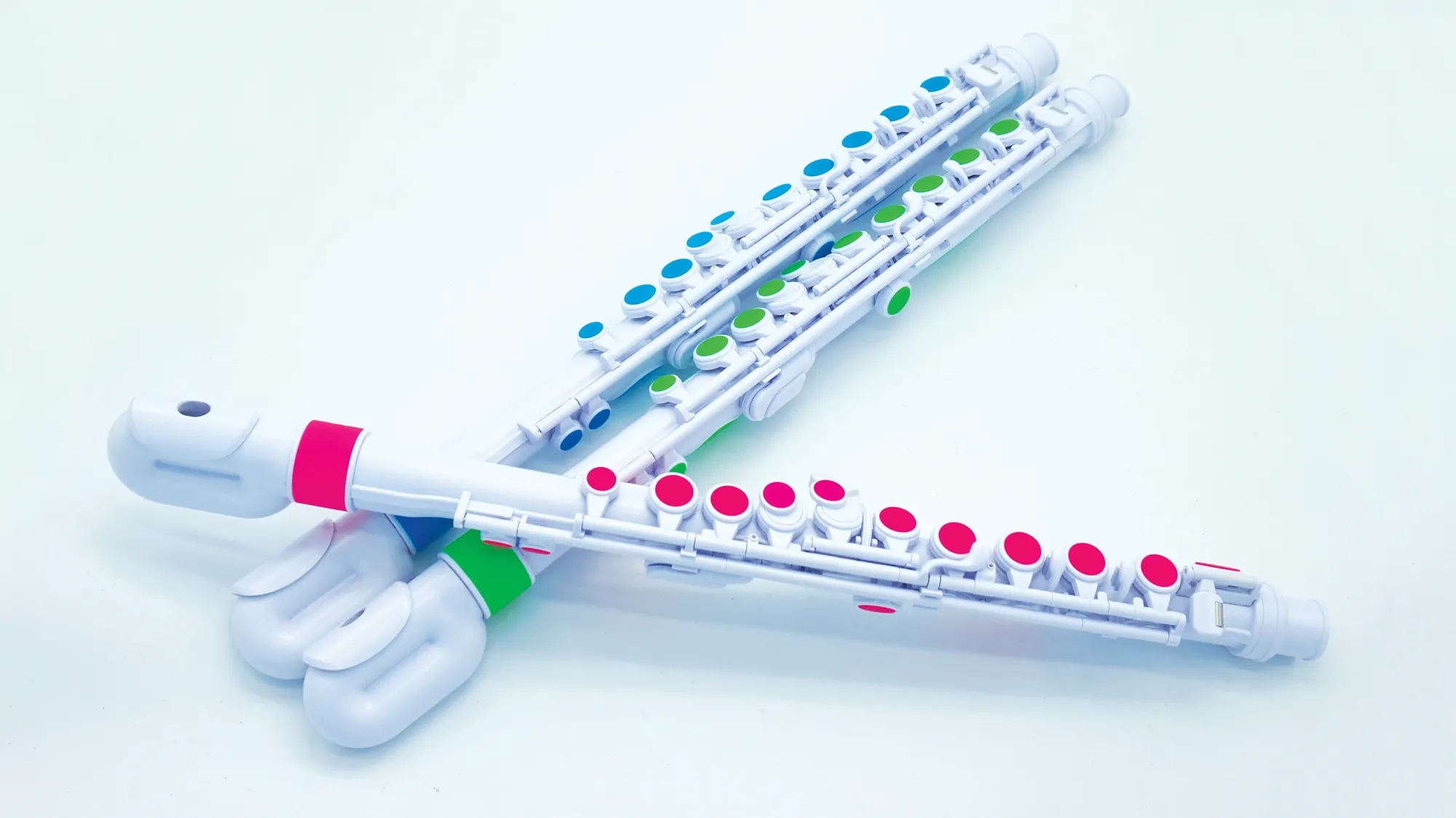 Nuvo jFlute 2.0 white-pink – Bild 3