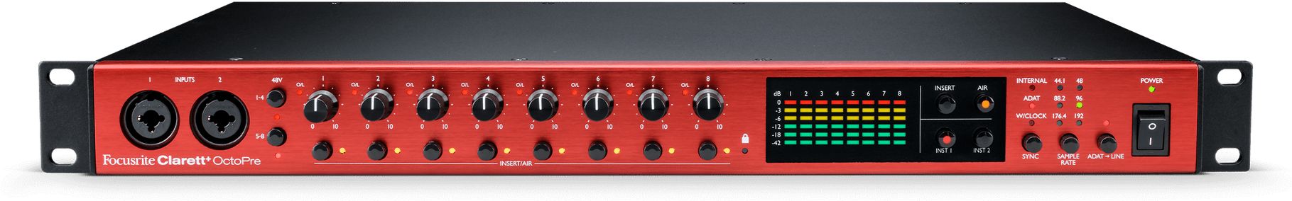 Focusrite Clarett+ Octopre Focusrite Clarett+ Octopre