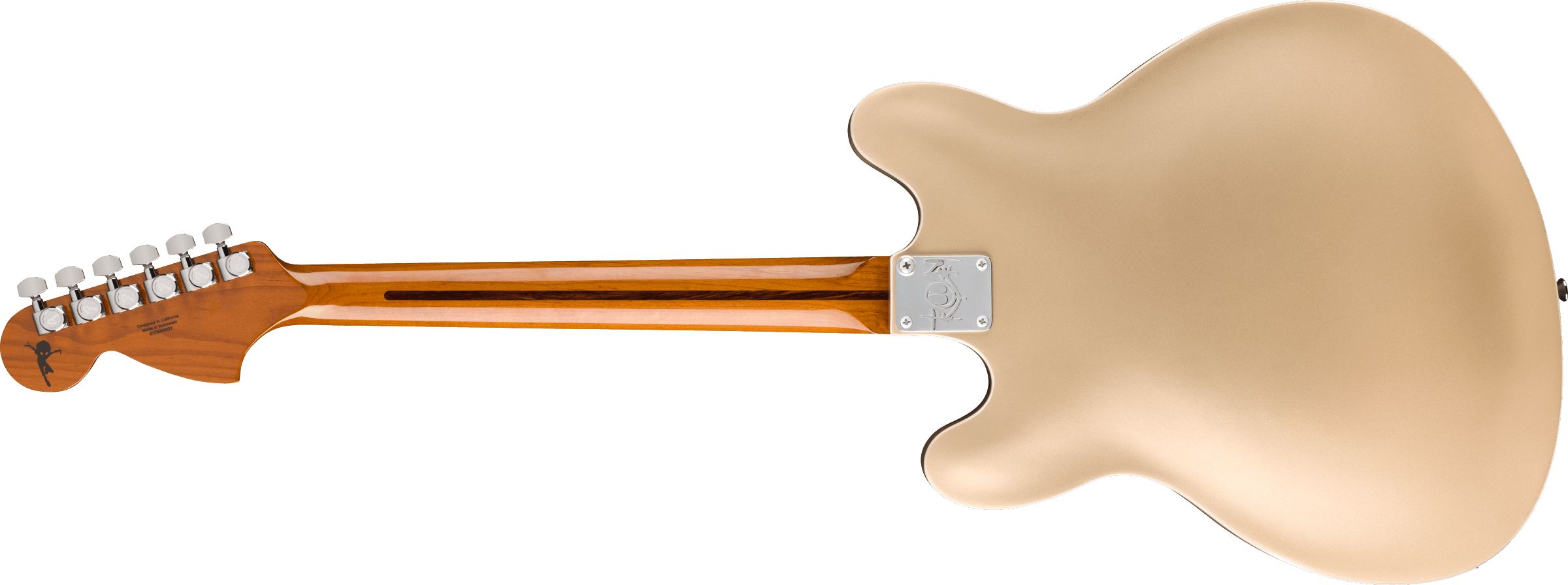 Fender Tom Delonge Starcaster Satin Shoreline Gold