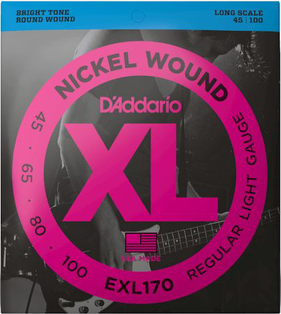D Addario EXL 170 045-100 Light