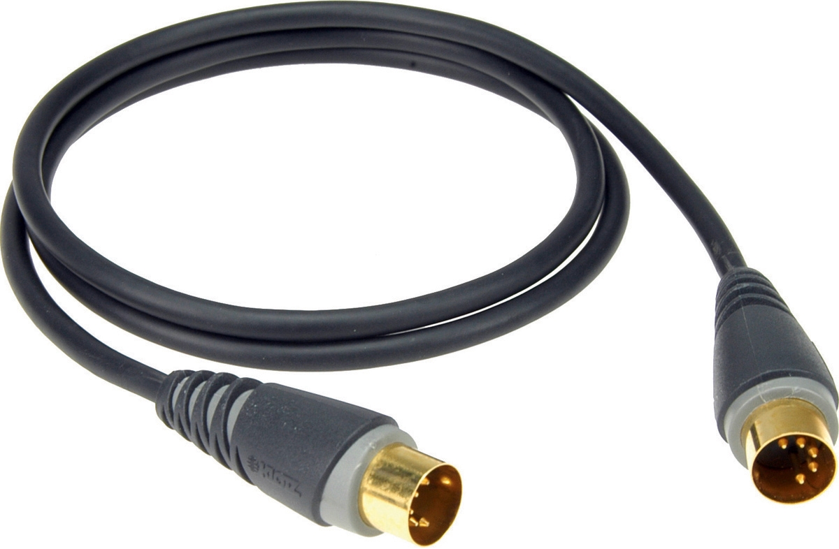 Klotz MID 030 midi cable 3.0m black Klotz MID 030 midi cable 3.0m black