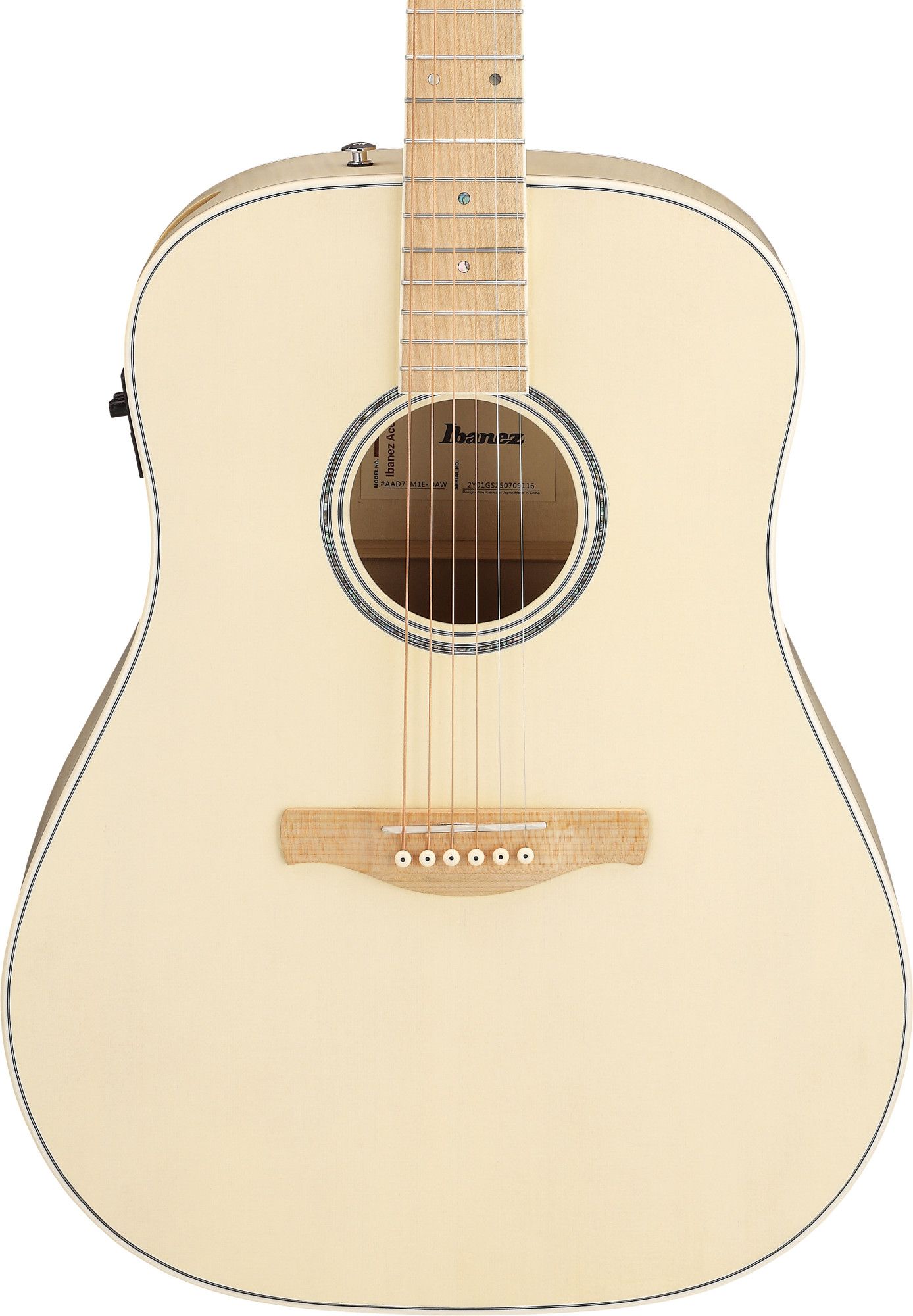 Ibanez AAD77M1E-OAW Open Pore Antique White – Bild 4