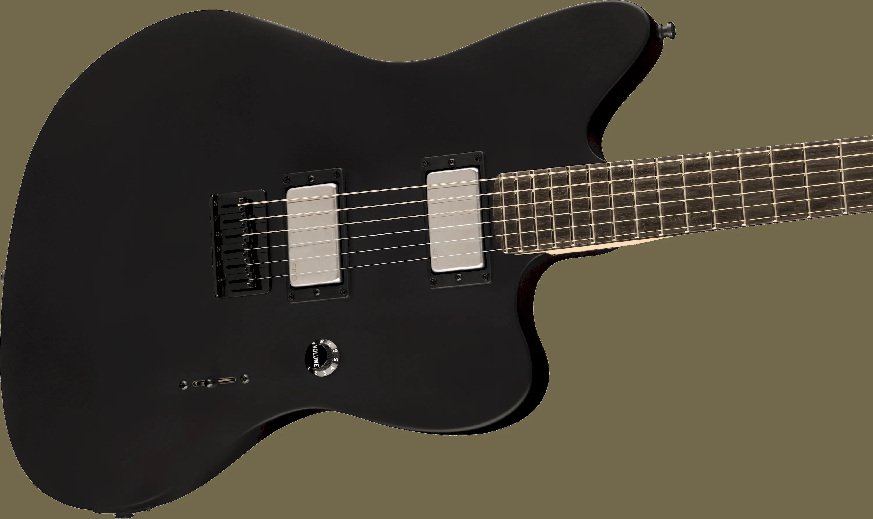 Fender Signature Jim Root Jazzmaster Flat Black – Bild 3