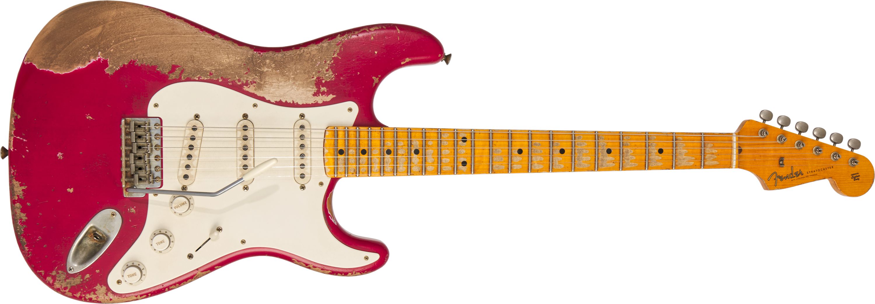 Fender Custom Shop 1957 Stratocaster Ultimate Relic Torino Red Masterbuilt by Kyle McMillin