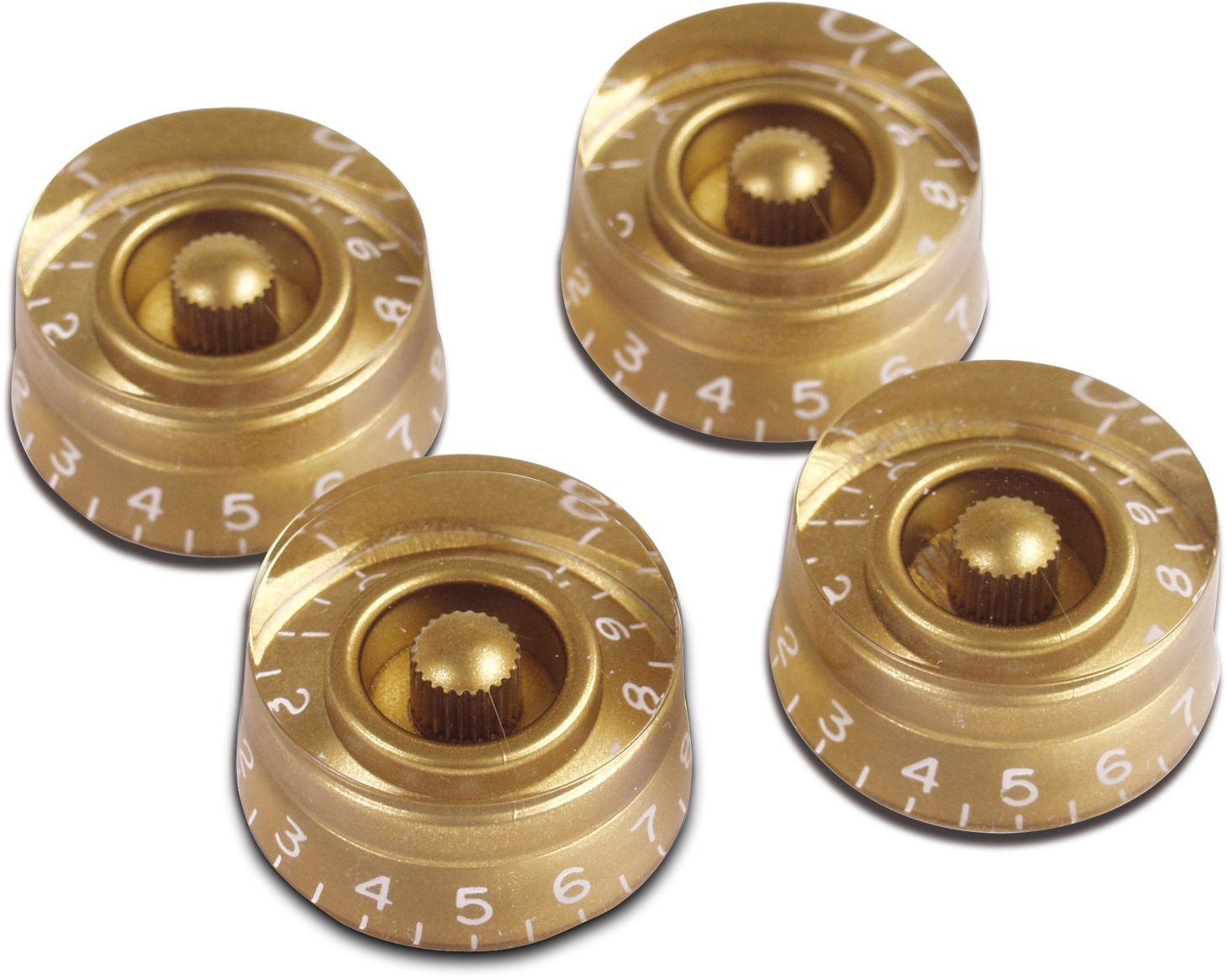 Gibson Potiknopf Speed Knob Gold 4er Set PRSK-020 Gibson Potiknopf Speed Knob Gold 4er Set PRSK-020