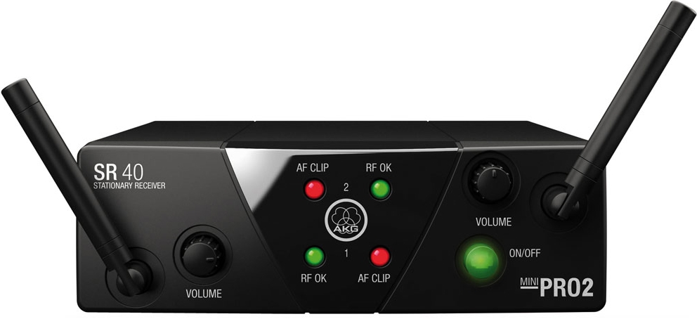 AKG WMS 40 mini dual Vocal Set ISM