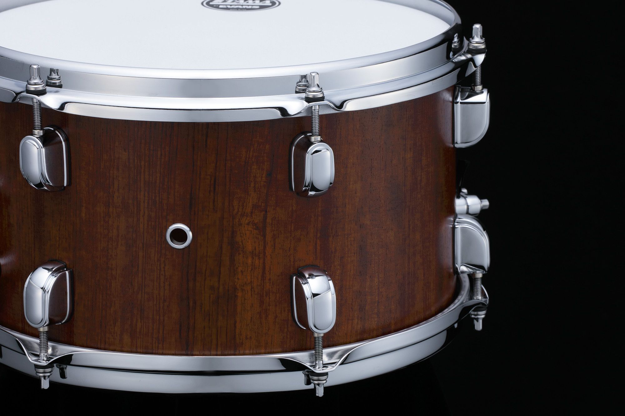Tama LBU127-SBG S.L.P Mod Bubinga Snare 12 "x7" - Satin Bubinga/Chrome HW – Bild 5