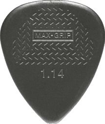 Dunlop Max-Grip Picks 1.14 mm dark grey 449P114 12-pack – Bild 3