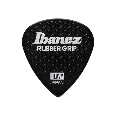 Ibanez Plektren Rubber Grip Black Heavy 6er Pack – Bild 2