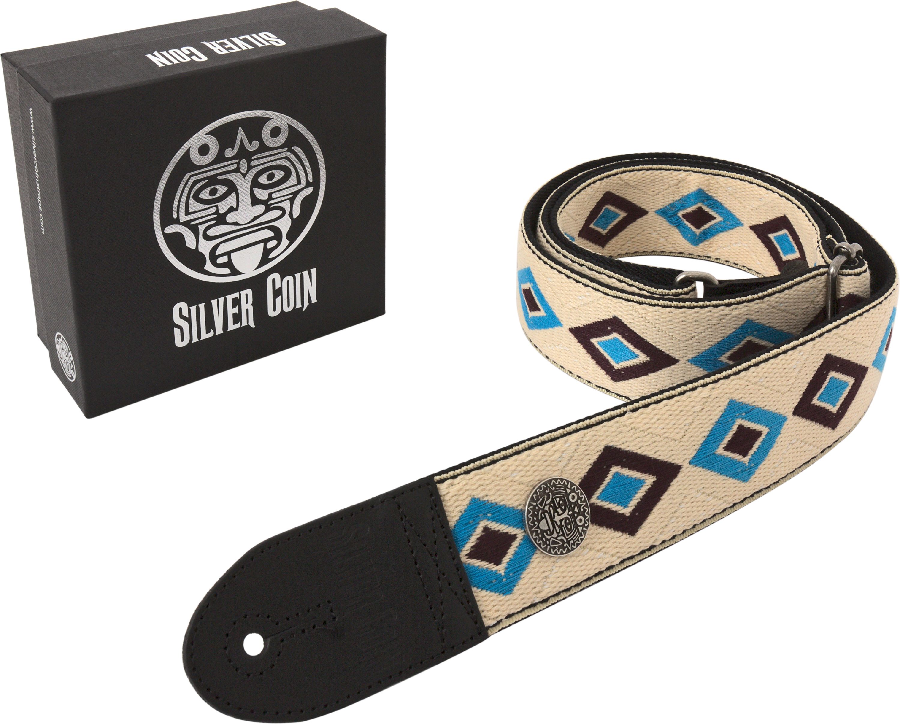 Silver Coin Gitarrengurt Pacha Camac