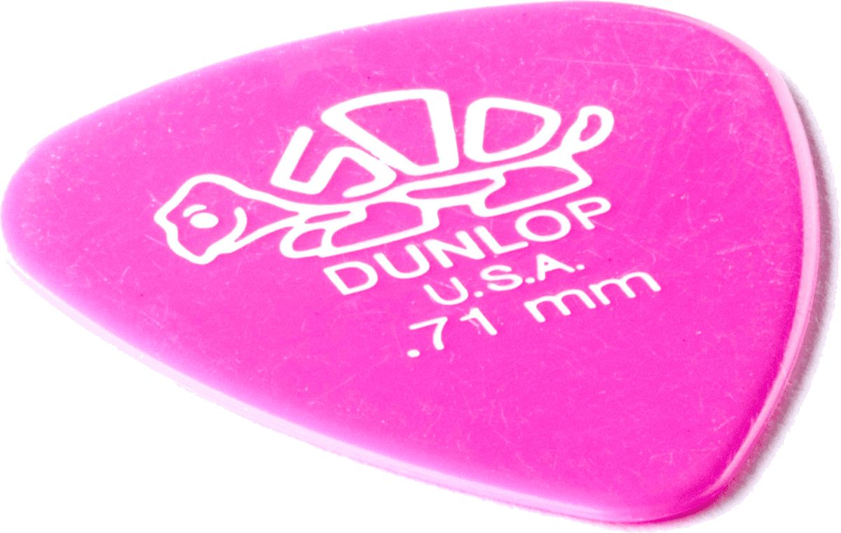 Dunlop Delrin 500 picks 0.71mm 41P71 12 pack – Bild 5