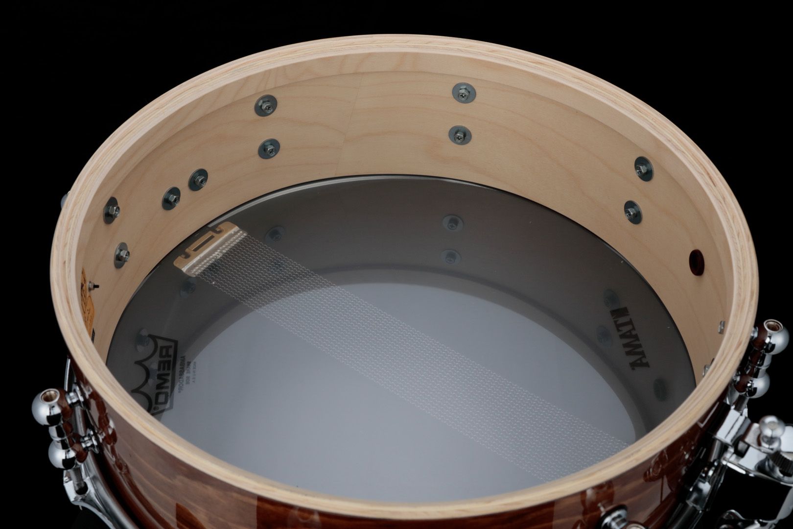 Tama PE1445 Signature Snare Drum Peter Erskine 14" x 4.5" Spruce/Maple (Return) – Bild 8