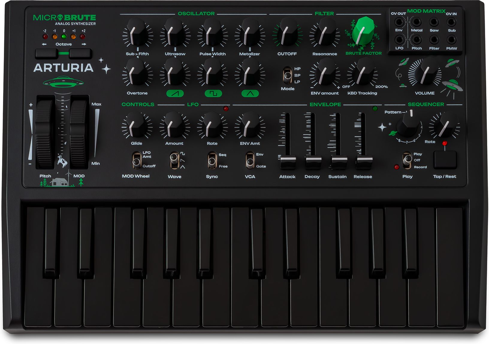 Arturia MicroBrute UFO