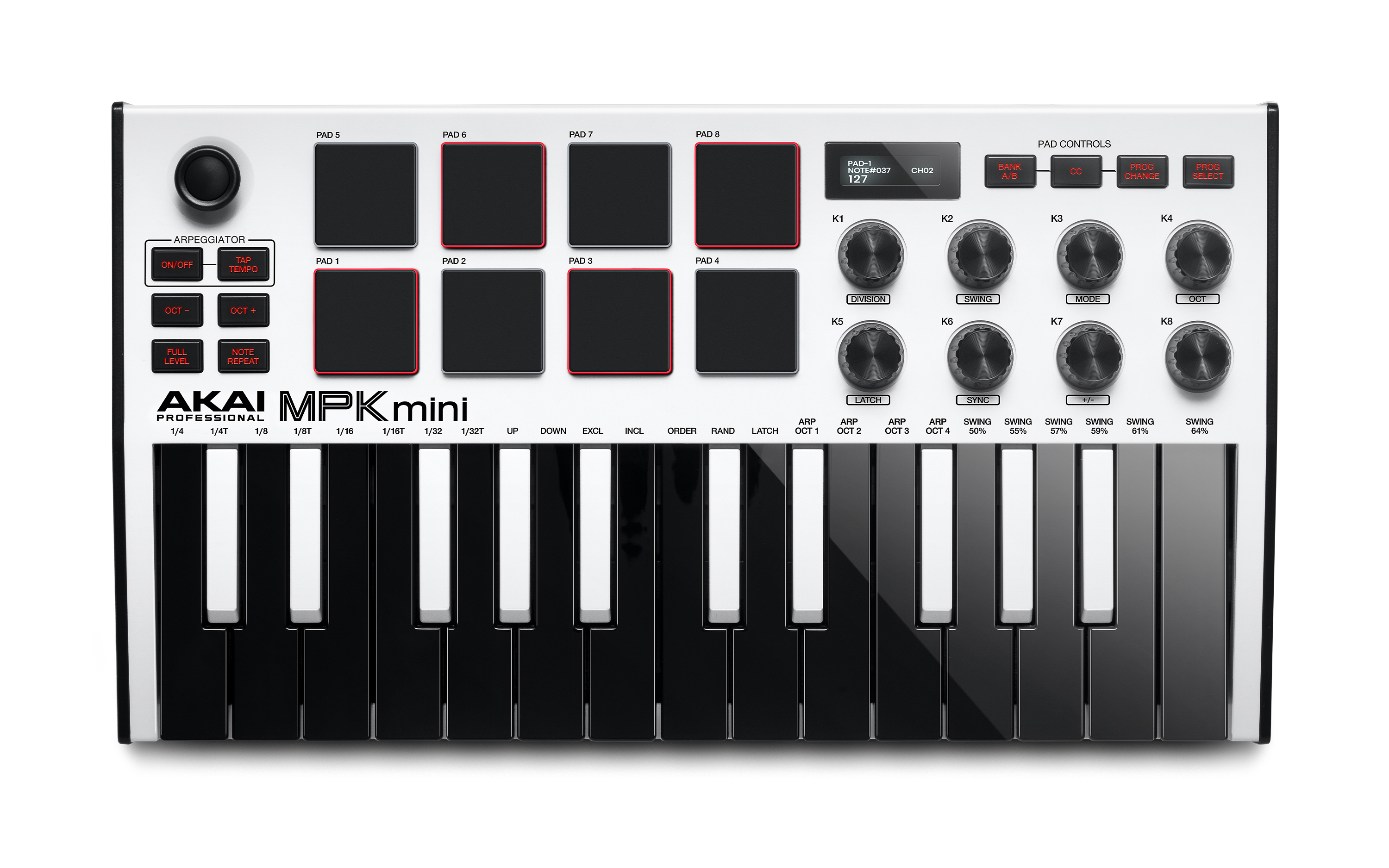 Akai MPK mini MK3 White