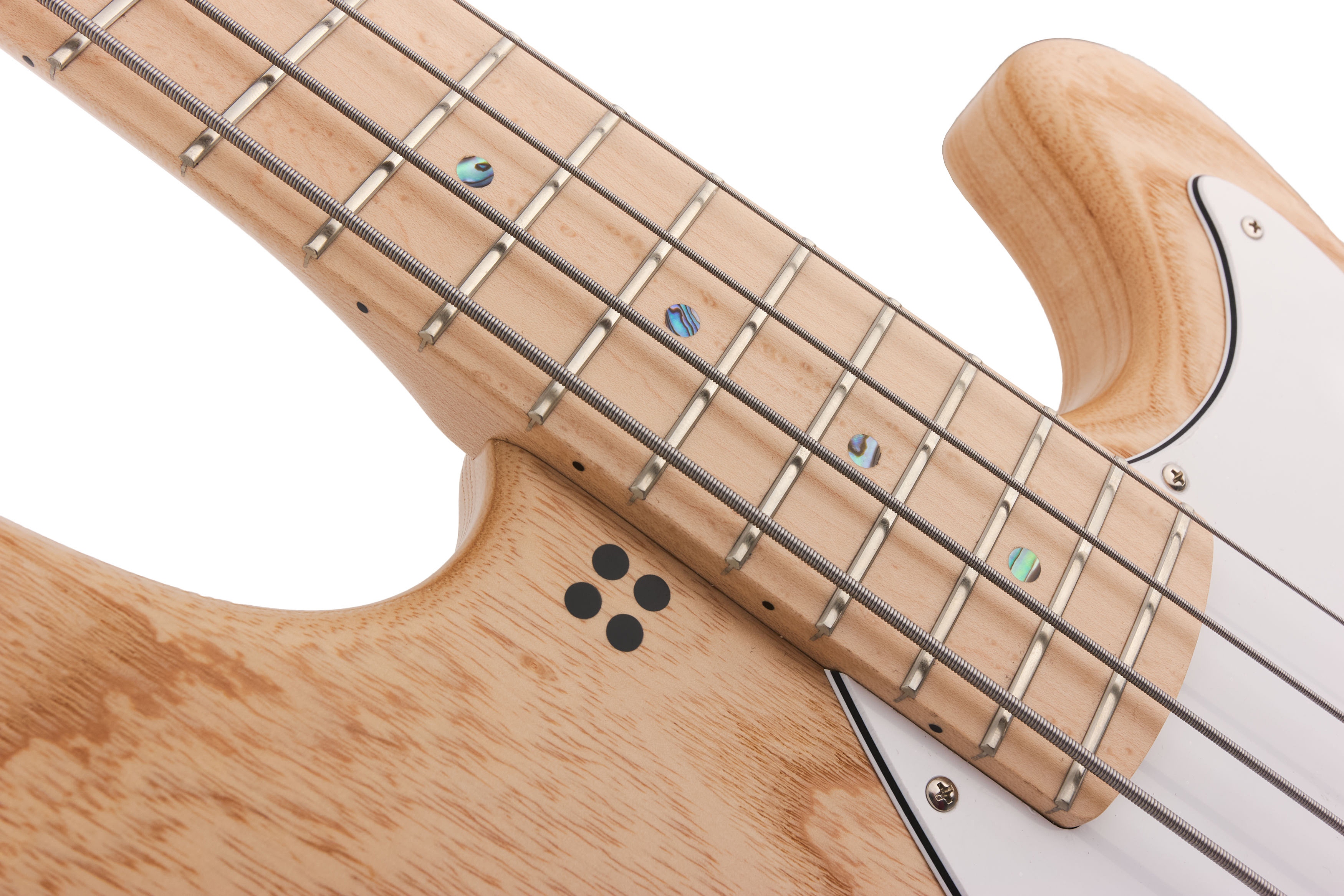 Sandberg California II Central 4-String Matt Natural Swamp Ash – Bild 7