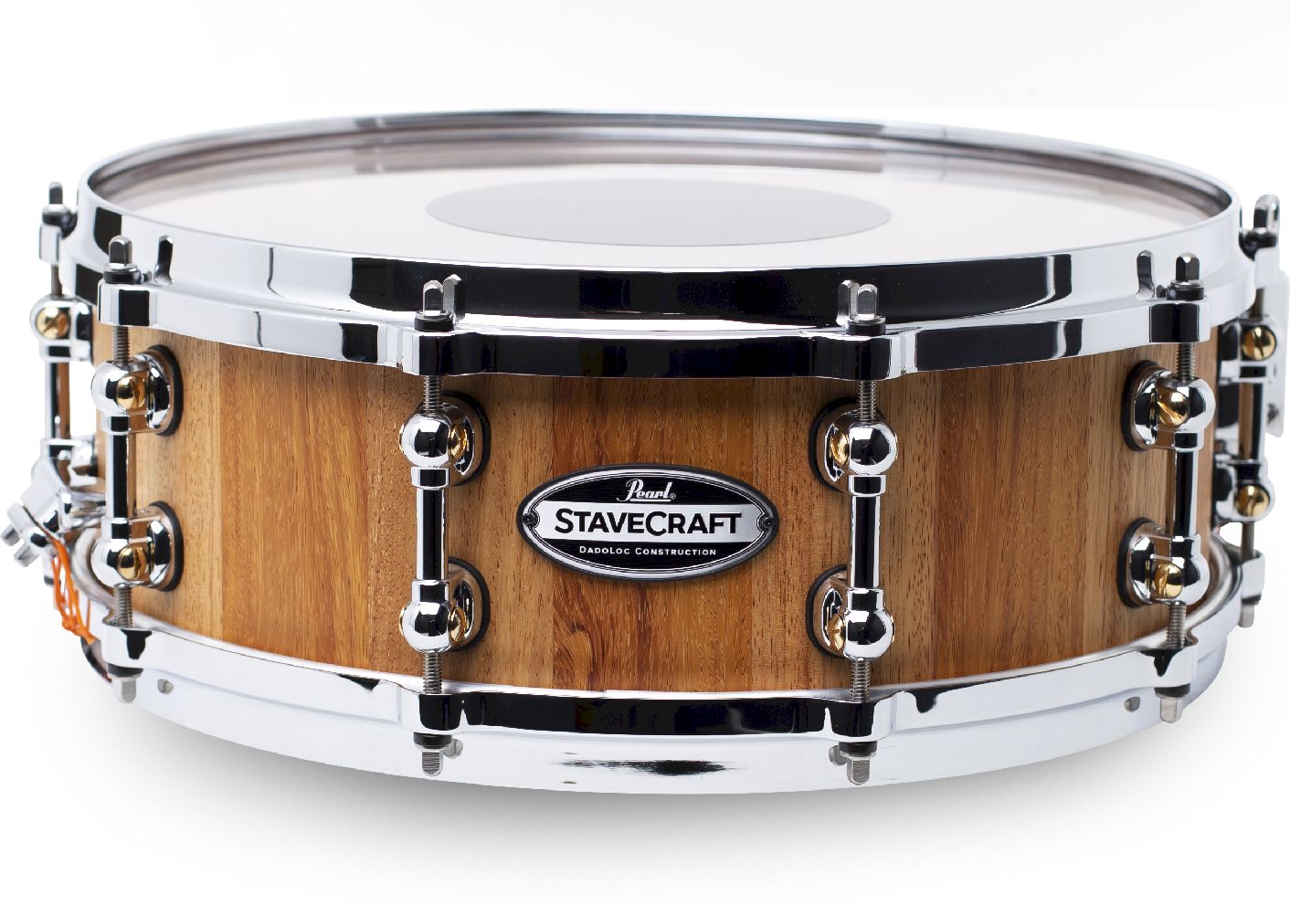Pearl StaveCraft 14"x5" Makha Snare Drum Satin Natural