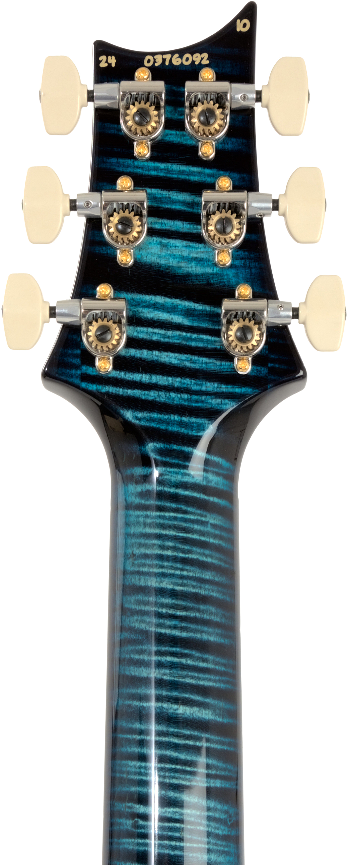 PRS Custom 24 Wood Library German Edition Run #2 Cobalt Blue – Bild 6