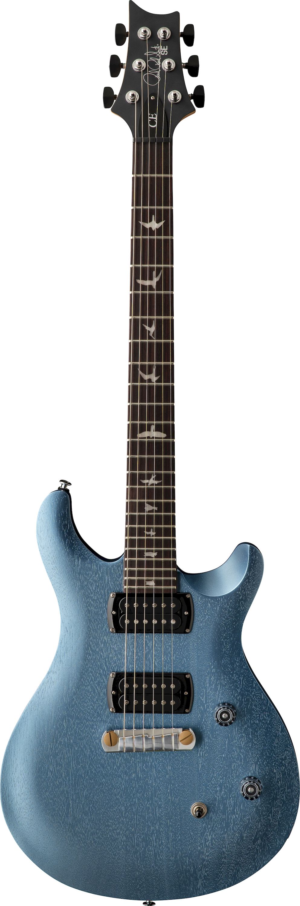 PRS SE CE 24 Standard Stoptail Satin Ice Blue Metallic