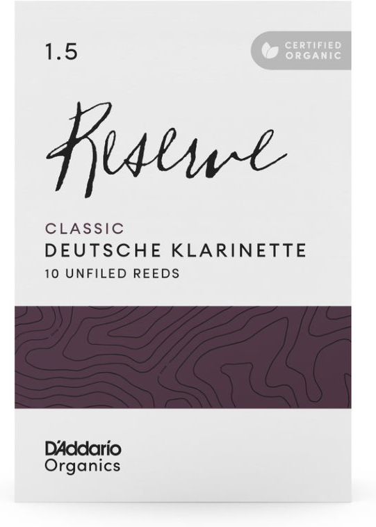 DAddario Woodwinds Organic Reserve Classic D-CLAR 1.5 – Bild 2