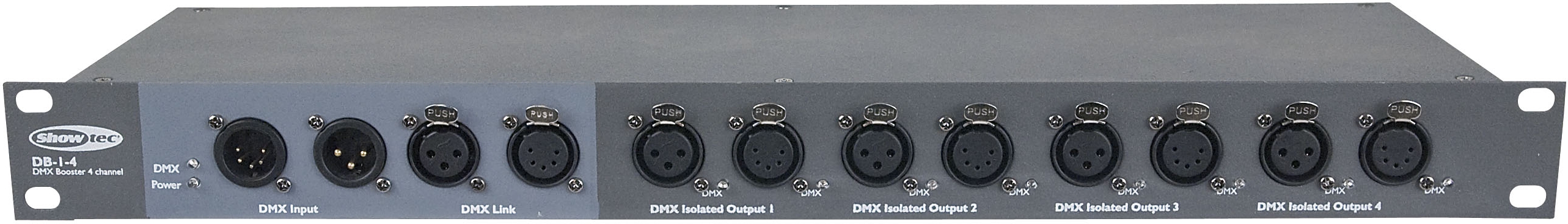 Showtec DB-1-4   4 Channel DMX Booster