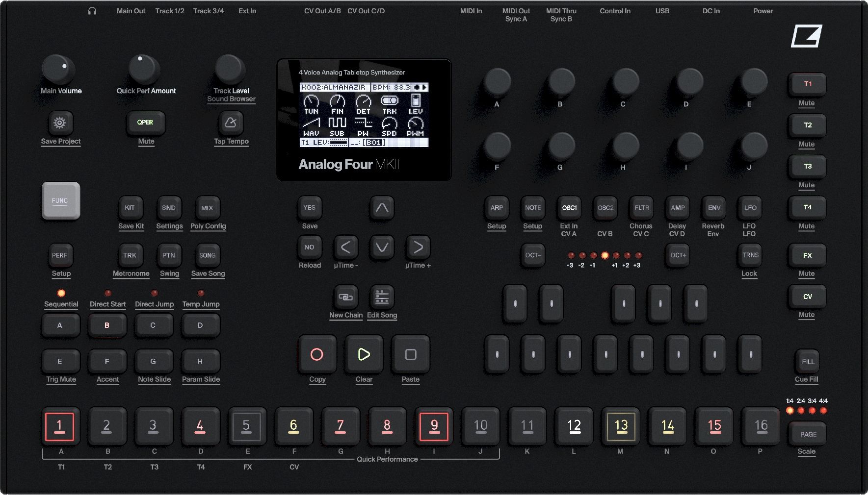 Elektron Analogue Four MK2 Elektron Analogue Four MK2