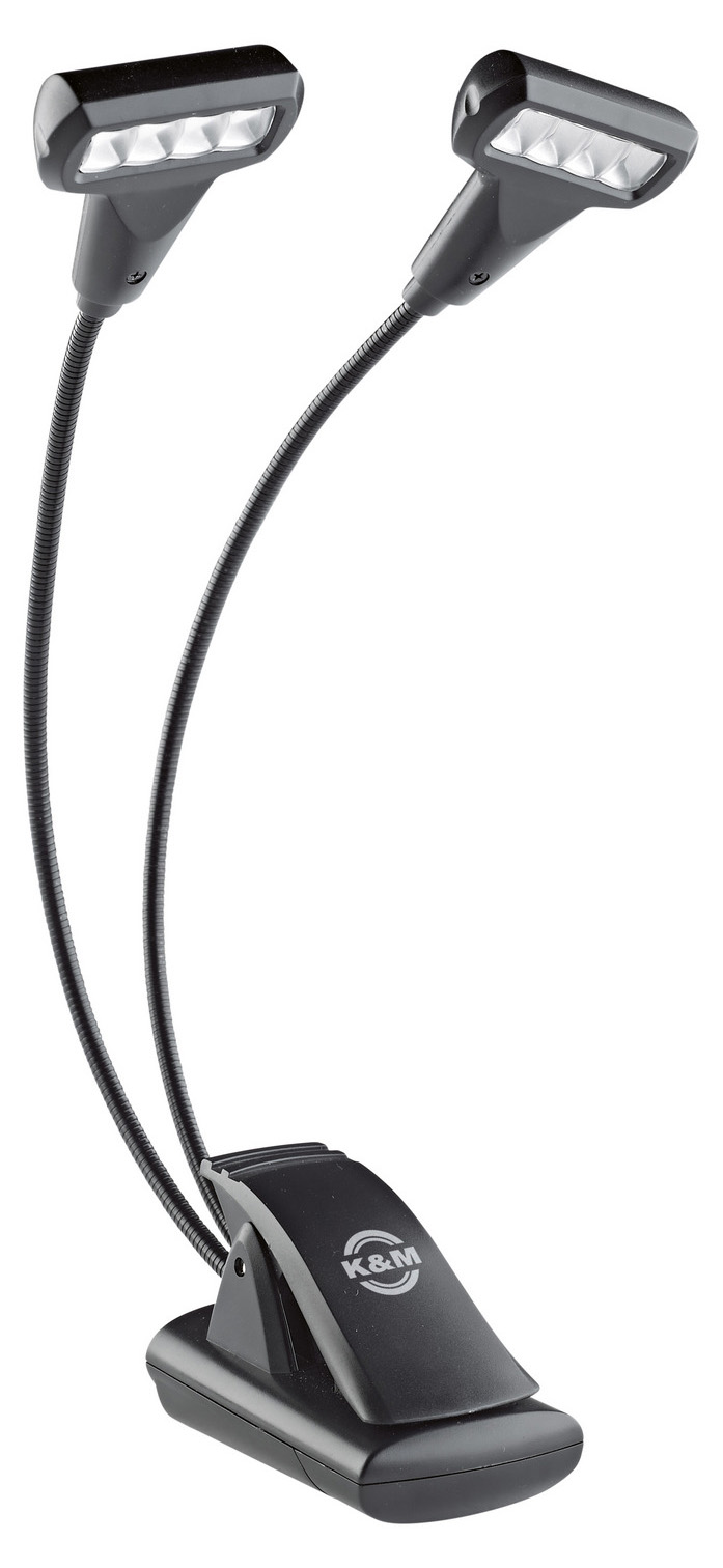 K&M 12273 Notenpultleuchte  Double4 LED T-Model FlexLight