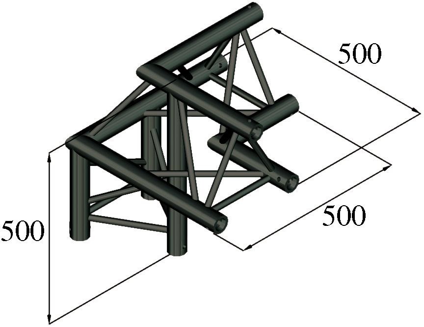 Alutruss TRILOCK S-PAL-31 3-Weg-Ecke /\ rechts Alutruss TRILOCK S-PAL-31 3-Weg-Ecke /\ rechts