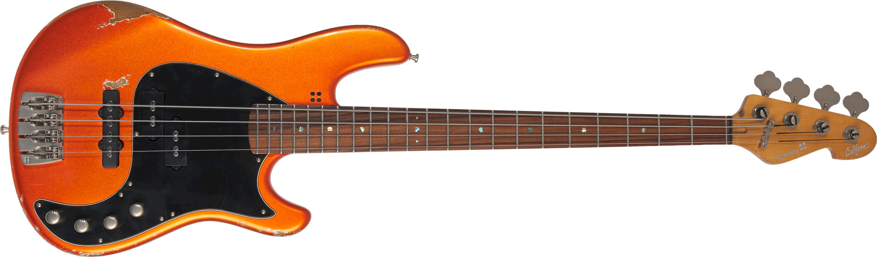 Sandberg California II VT-4 HC-Reserve Orange-Metallic Black-Label Pickups